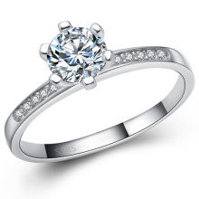 Hot Selling Silver Jewellery Silver Engagement Ring